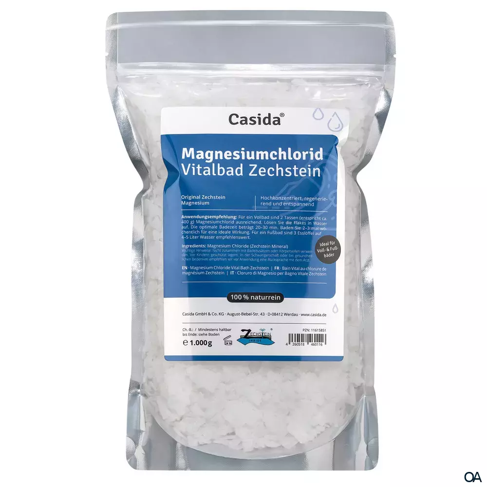 Casida Magnesiumchlorid Vitalbad Zechstein