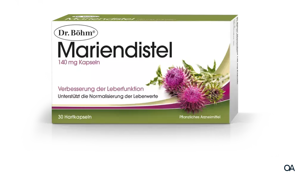 Dr. Böhm® Mariendistel 140 mg Kapseln Dr. Böhm® Mariendistel 140 mg Kapseln