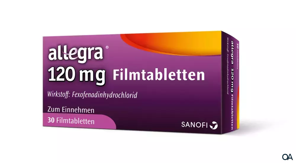 Allegra® 120 mg Filmtabletten Allegra® 120 mg Filmtabletten