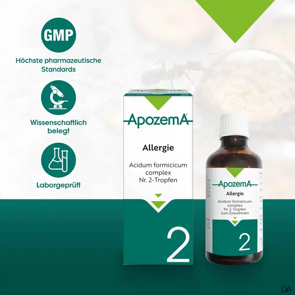 Apozema® Allergie Acidum formicicum complex Nr. 2 Tropfen zum Einnehmen