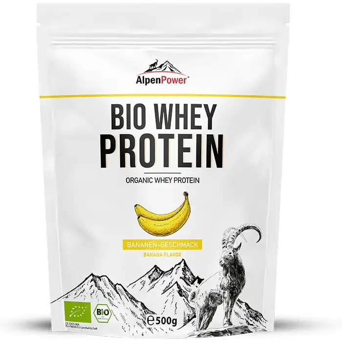 ALPENPOWER® Bio Whey Protein - Banane