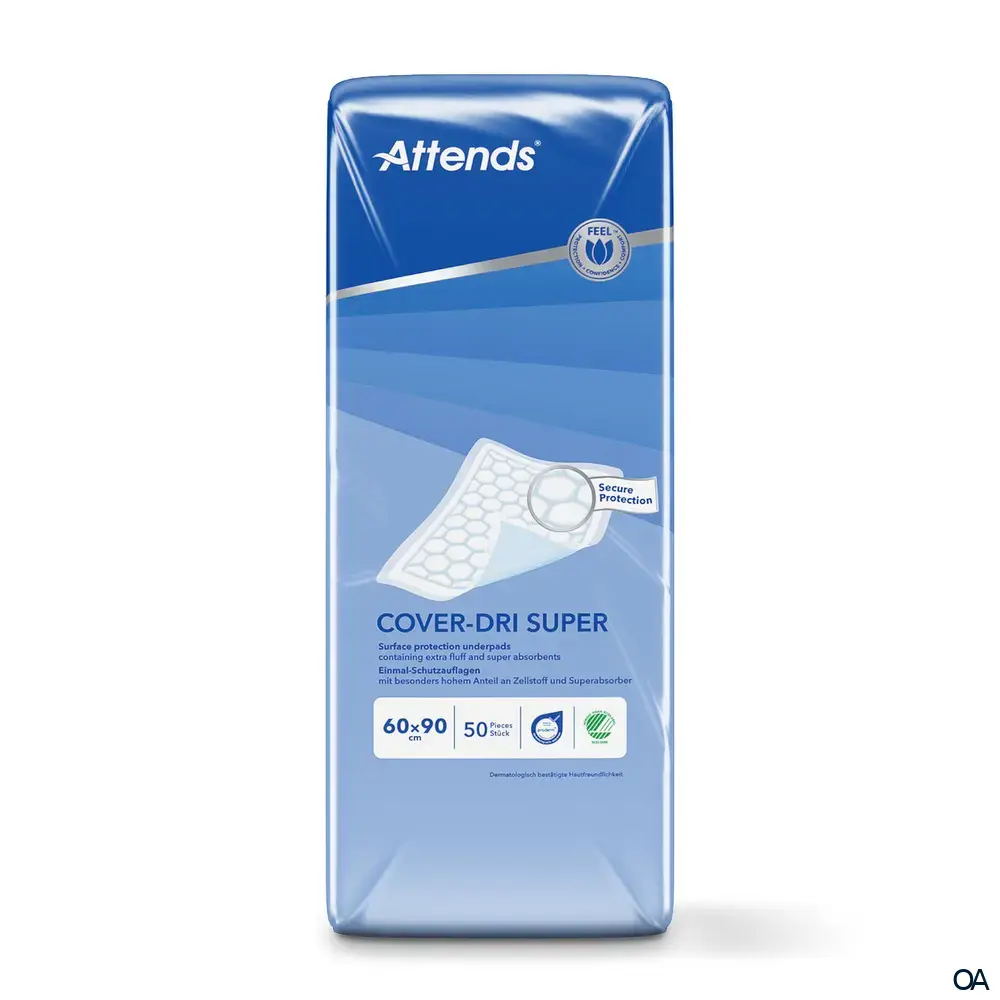 Attends Cover-Dri Super Einmal-Schutzauflagen 60 x 90 cm
