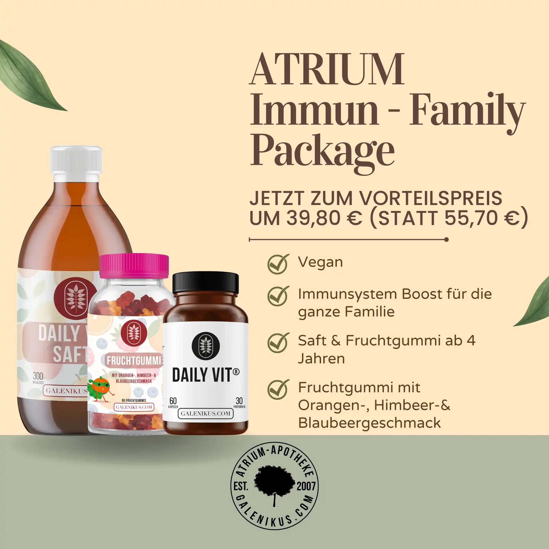 ATRIUM Immun-Family Package