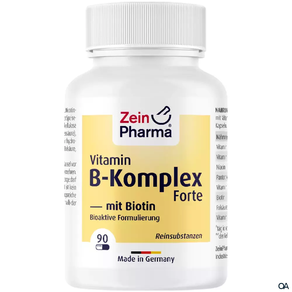 ZeinPharma Vitamin B-Komplex Forte + Biotin Kapseln