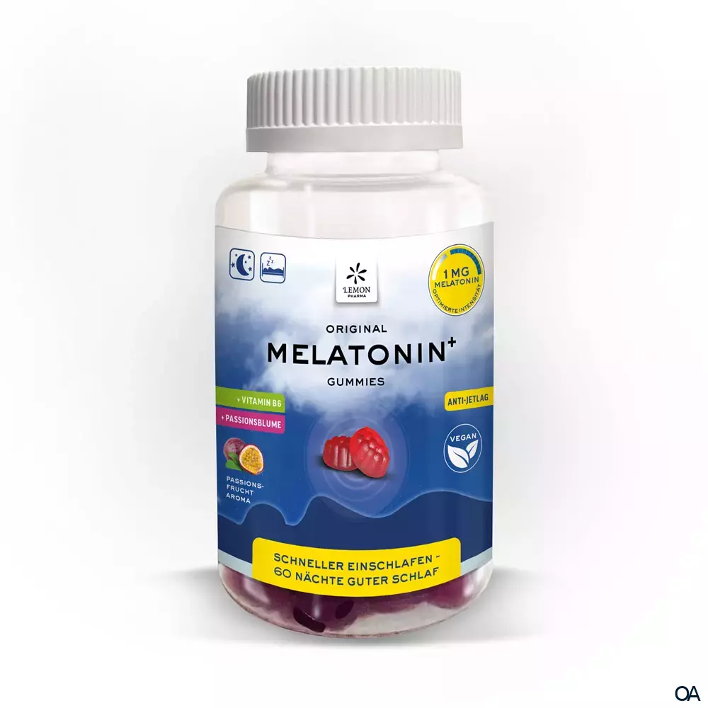 Lemon Pharma Original Melatonin+ Vegan Gummies