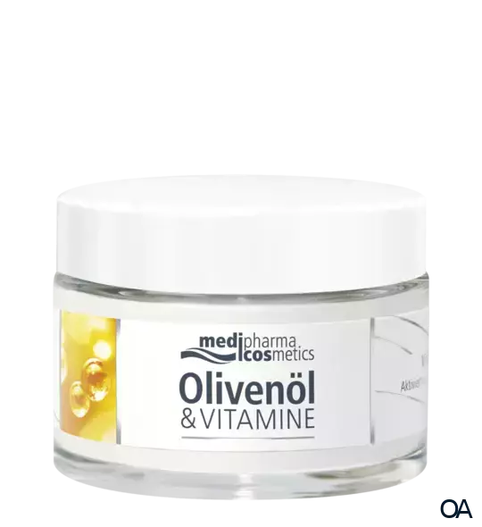 medipharma Cosmetics Olivenöl & Vitamine Vitalisierende Aufbaupflege mit LSF 6