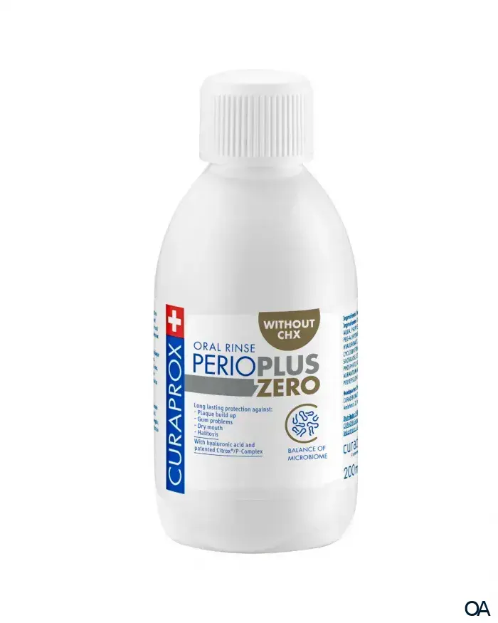 Curaprox Perio Plus Zero Mundspüllösung Curaprox Perio Plus Zero Mundspüllösung