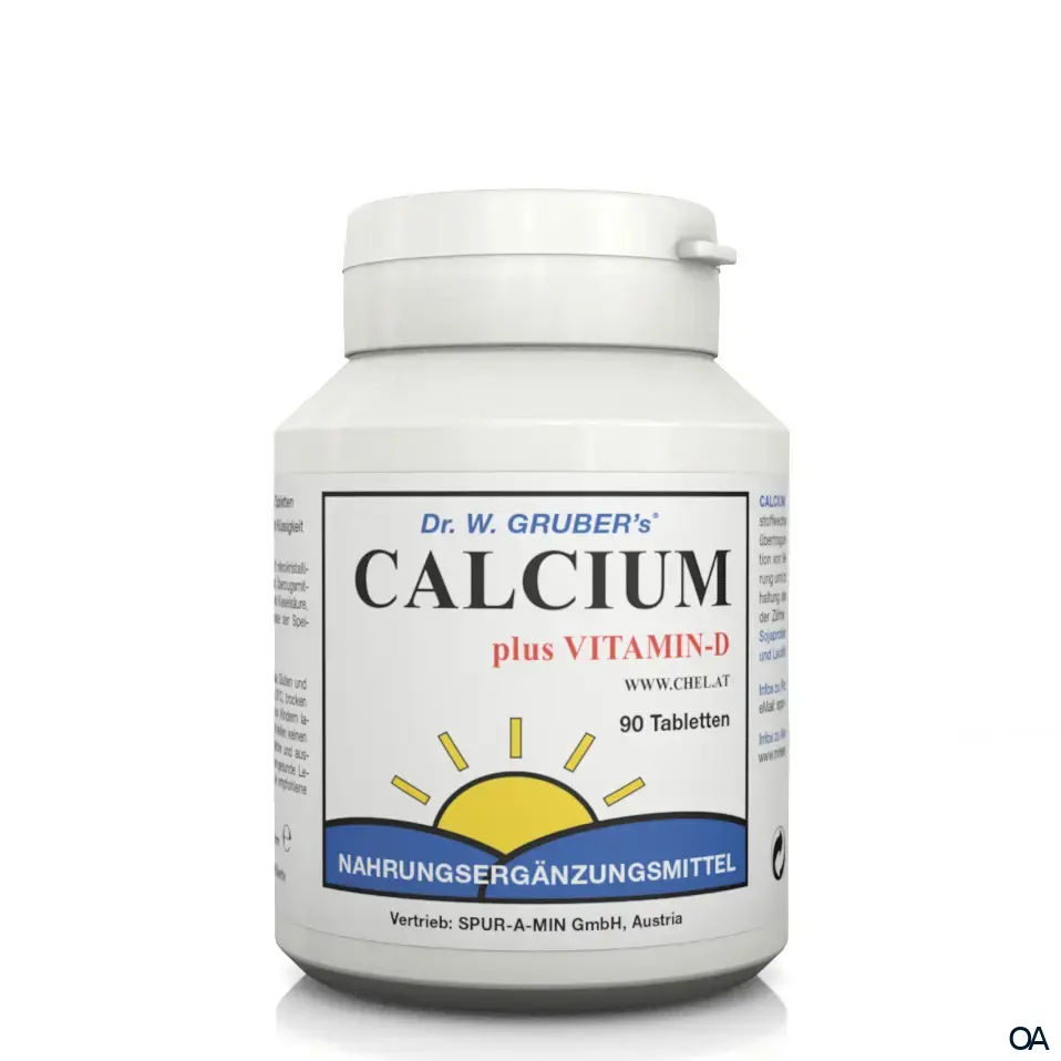 Dr. W. Gruber’s® Calcium Chelat plus Vitamin D Tabletten
