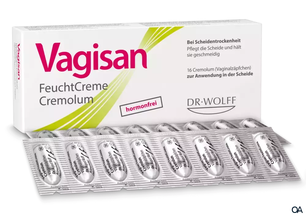 Vagisan FeuchtCreme Cremolum Zpfchen - Linderung bei Scheidentrockenheit Vagisan FeuchtCreme Cremolum Zpfchen - Linderung bei Scheidentrockenheit