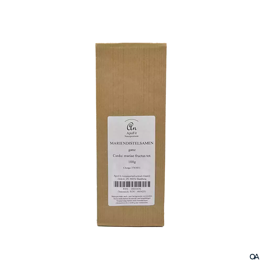 ApoFit Mariendistelsamen ganz ApoFit Mariendistelsamen ganz