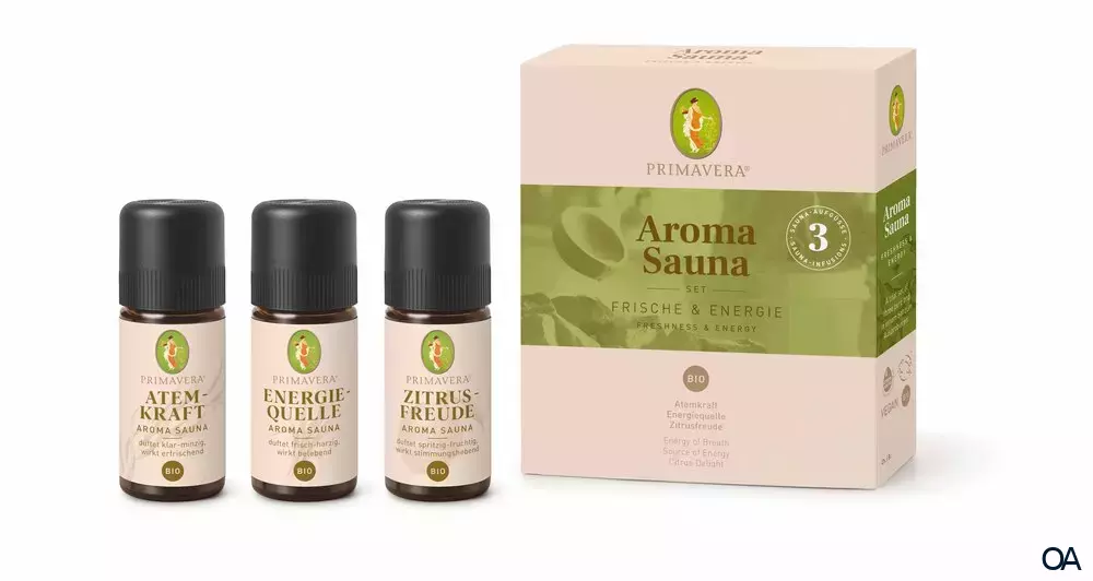 Primavera Set Aroma Sauna Frische & Energie