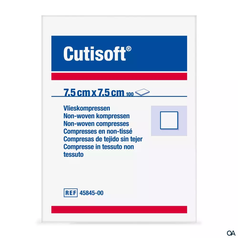 Leukoplast® Vlieskompressen steril 7,5 x 7,5 cm