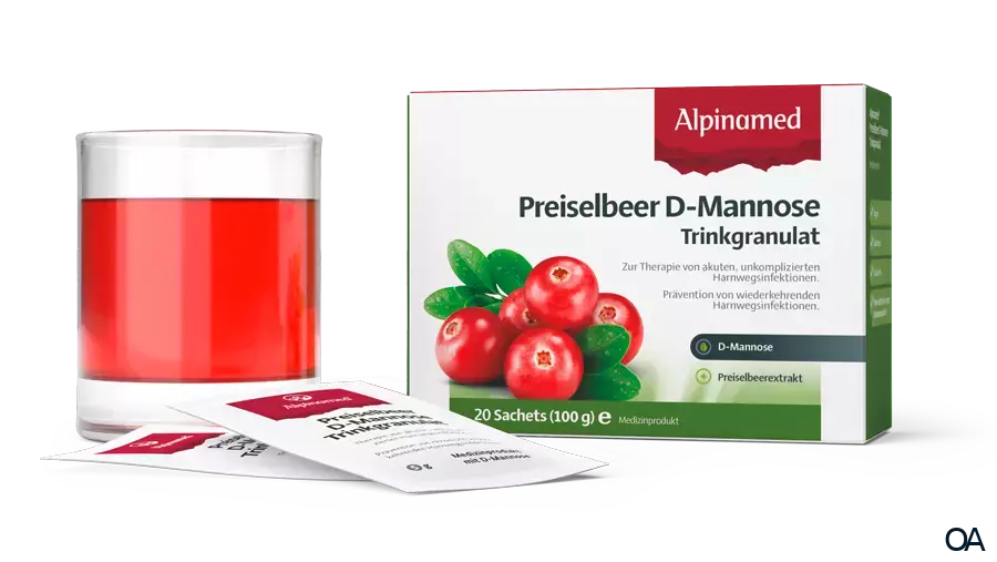 Alpinamed® Preiselbeer D-Mannose Trinkgranulat