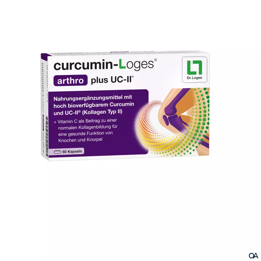curcumin-Loges® arthro plus UC-II® Kapseln