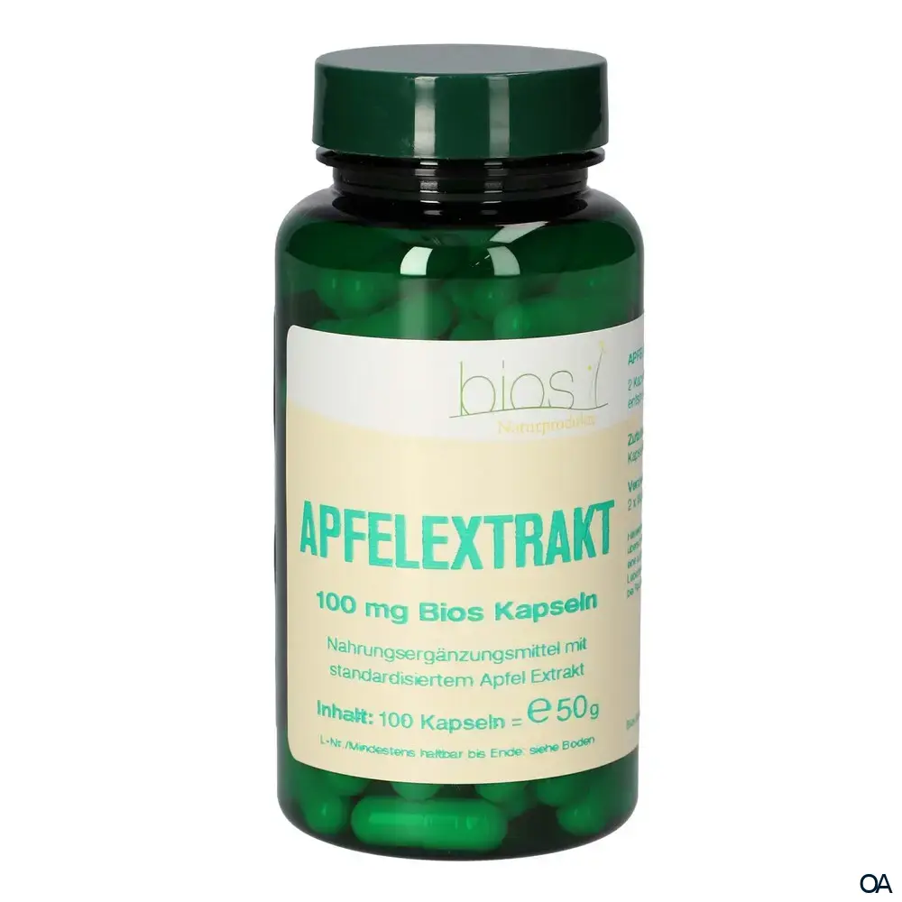 Bios Apfelextrakt 100 mg Kapseln Bios Apfelextrakt 100 mg Kapseln