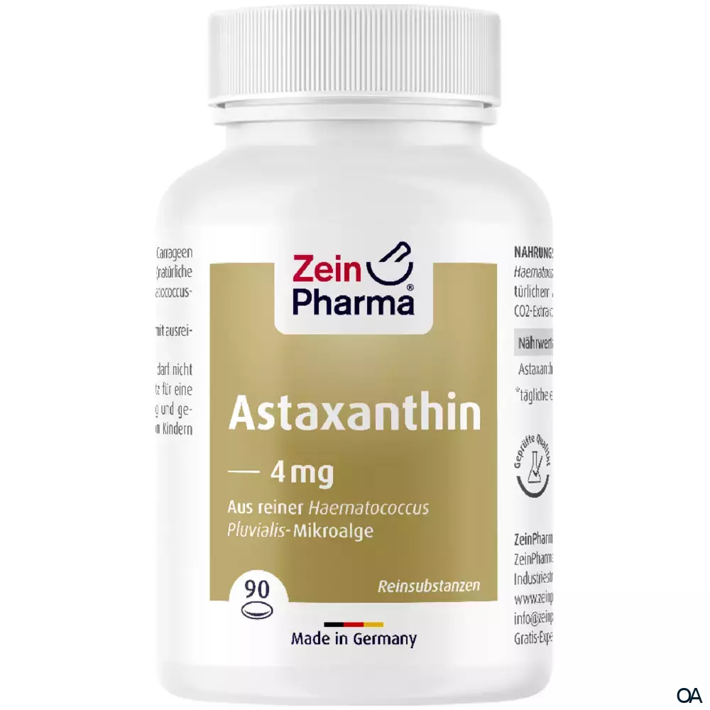 ZeinPharma Astaxanthin Softgel-Kapseln 4 mg ZeinPharma Astaxanthin Softgel-Kapseln 4 mg