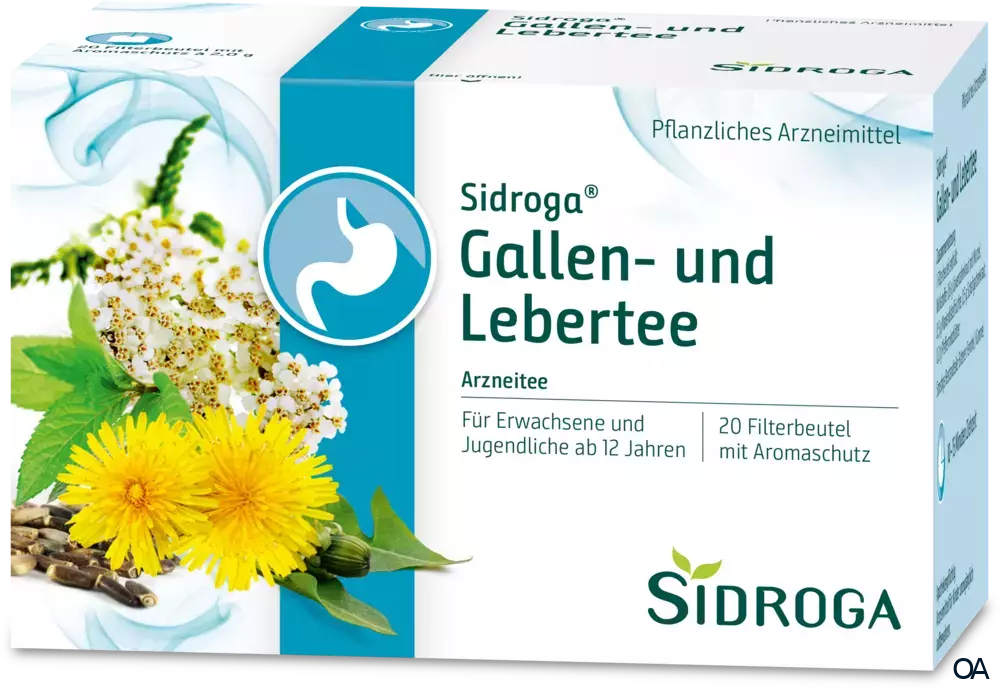 Sidroga® Gallen- und Lebertee Sidroga® Gallen- und Lebertee