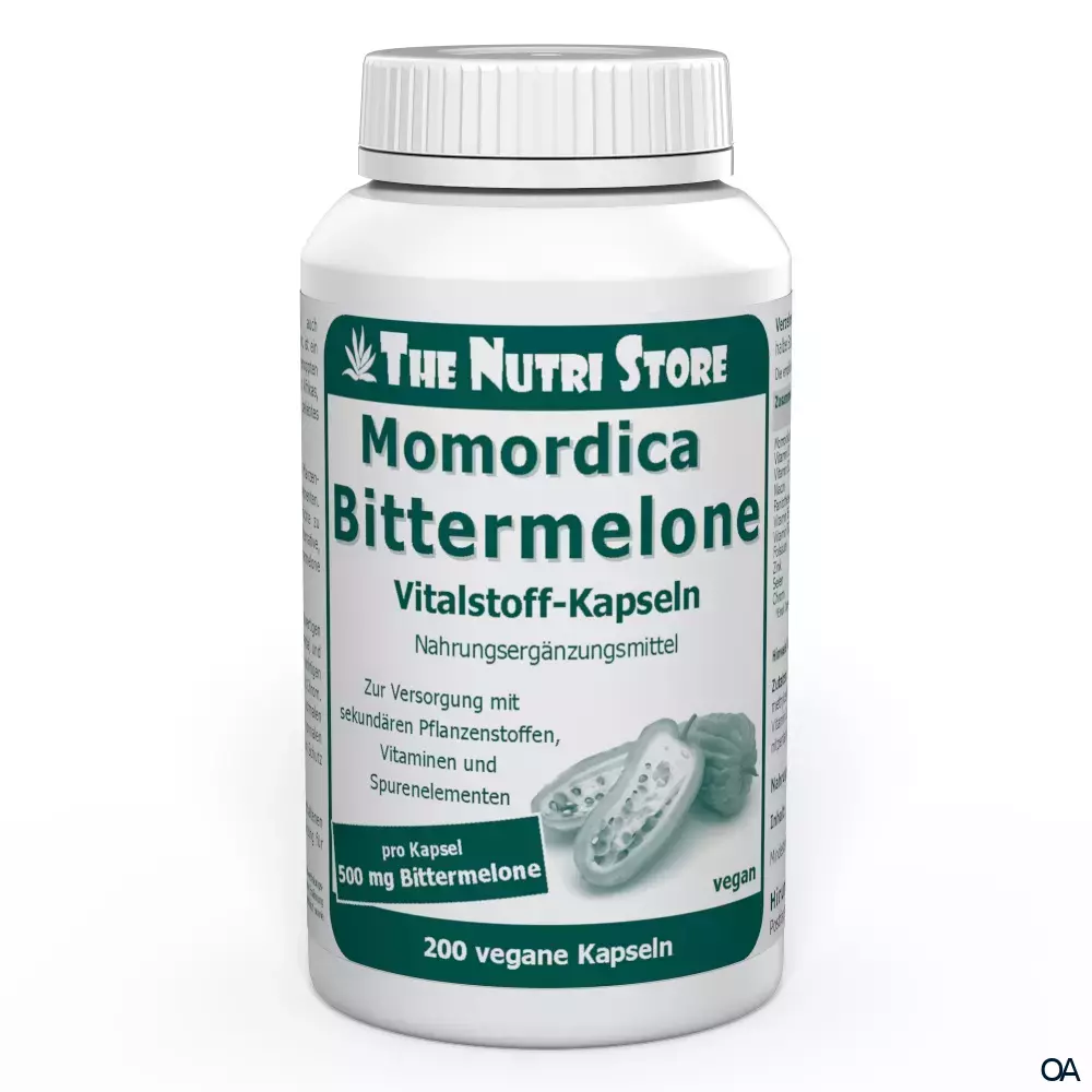 The Nutri Store Momordica Bittermelone Vitalstoff-Kapseln The Nutri Store Momordica Bittermelone Vitalstoff-Kapseln