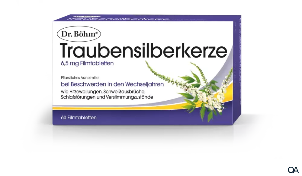 Dr. Böhm® Traubensilberkerze 6,5 mg Filmtabletten Dr. Böhm® Traubensilberkerze 6,5 mg Filmtabletten