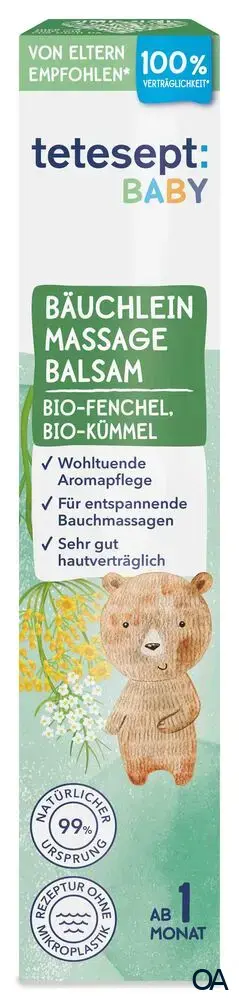 tetesept BABY Bäuchlein Massage Balsam tetesept BABY Bäuchlein Massage Balsam