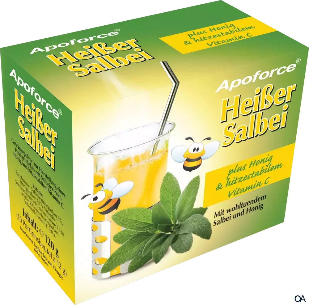 Apoforce® Heißer Salbei Getränkepulver Apoforce® Heißer Salbei Getränkepulver