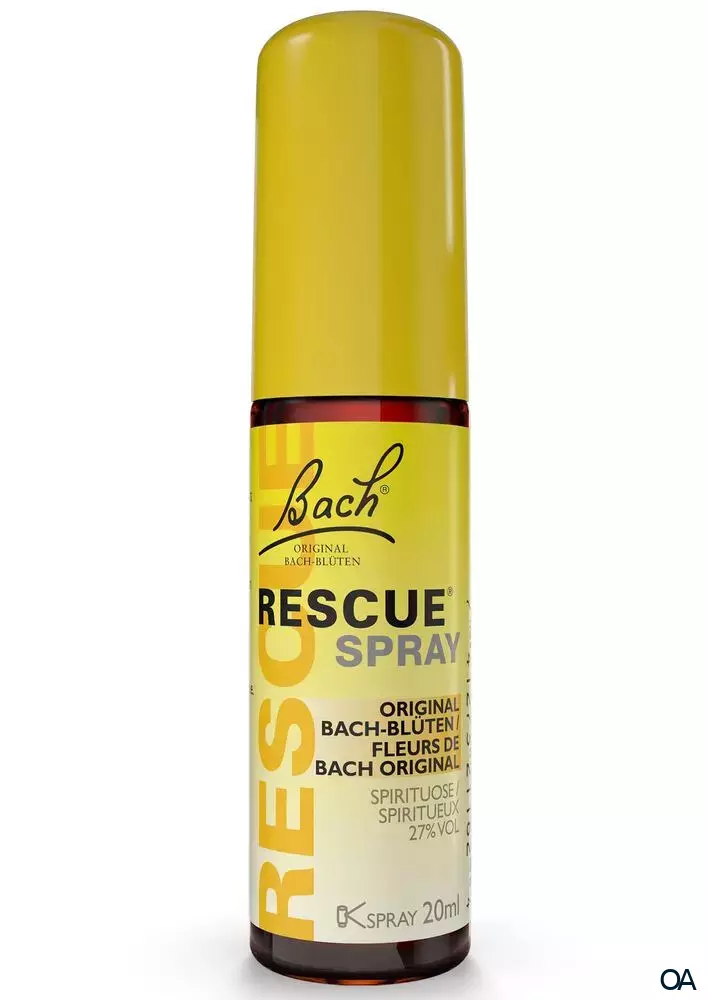 RESCUE® Spray mit Alkohol