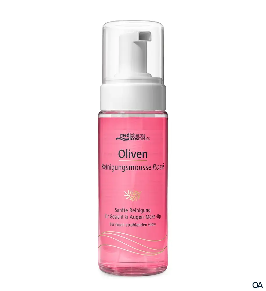 medipharma cosmetics Oliven Reinigungsmousse Rosé