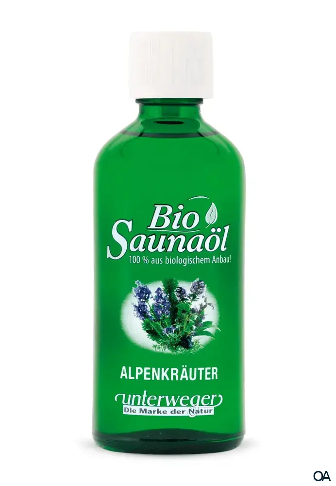 Unterweger Bio Saunaöl Alpenkräuter