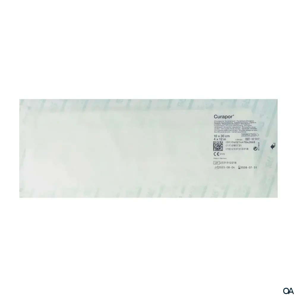 Curapor® Chirurgischer Wundverband steril, 10 x 30 cm