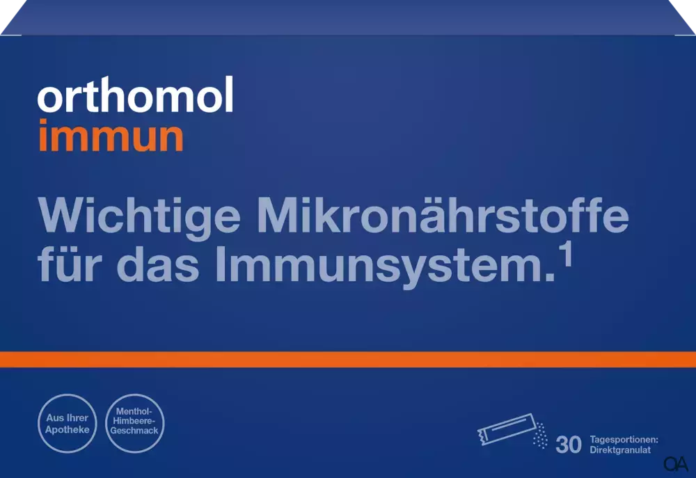 Orthomol Immun Direktgranulat Menthol-Himbeere