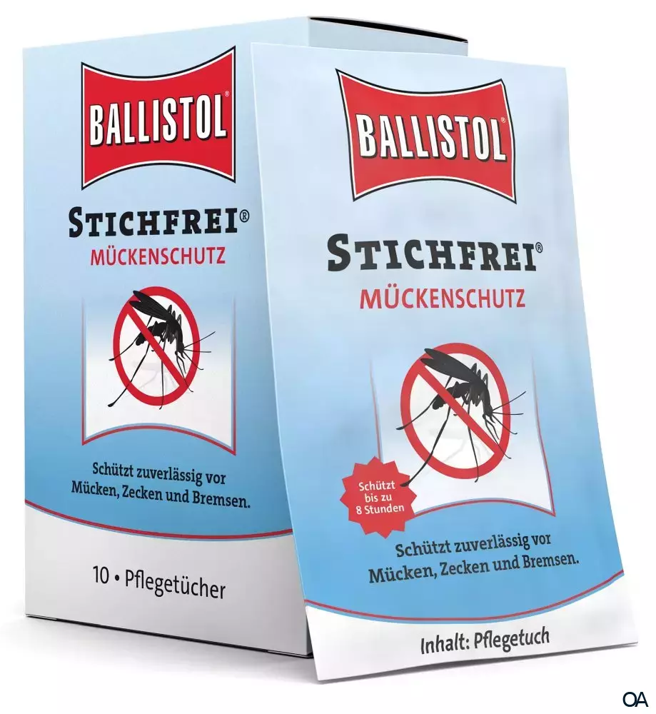 Ballistol Stichfrei Mückenschutz Pflegetücher Ballistol Stichfrei Mückenschutz Pflegetücher