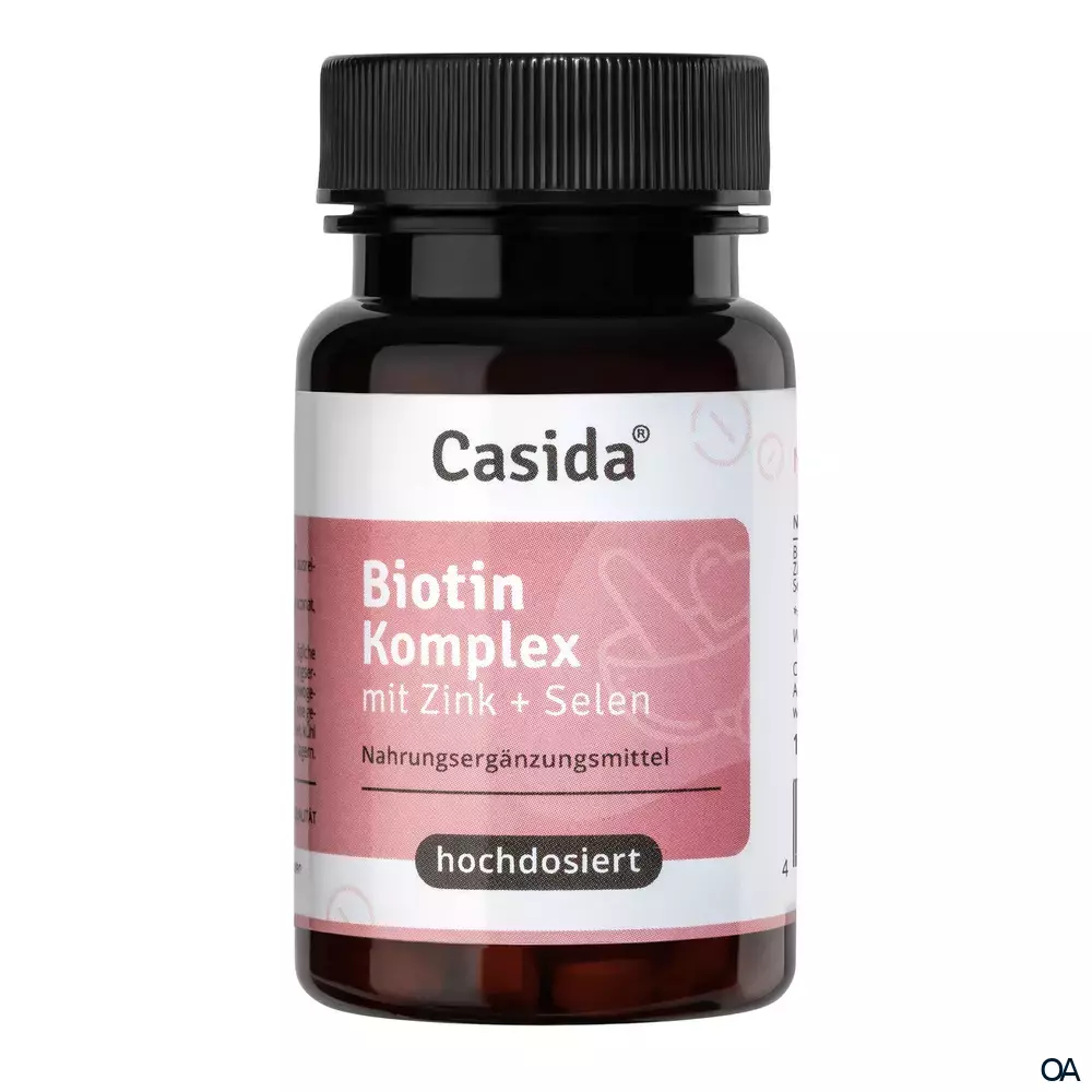 Casida Biotin Komplex mit Zink + Selen Kapseln