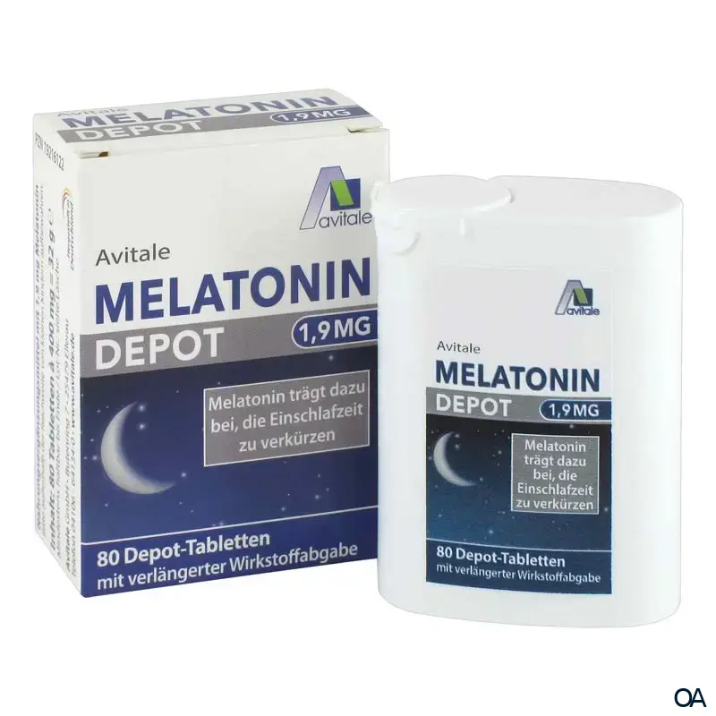 Avitale Melatonin 1,9 mg Depot-Tabletten Avitale Melatonin 1,9 mg Depot-Tabletten
