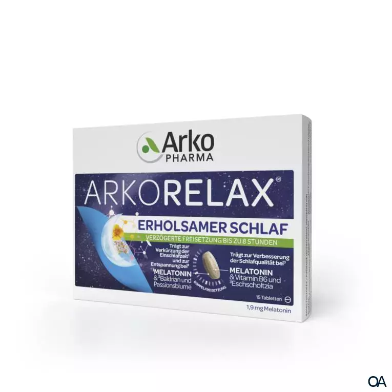Arkorelax® Erholsamer Schlaf Tabletten Arkorelax® Erholsamer Schlaf Tabletten
