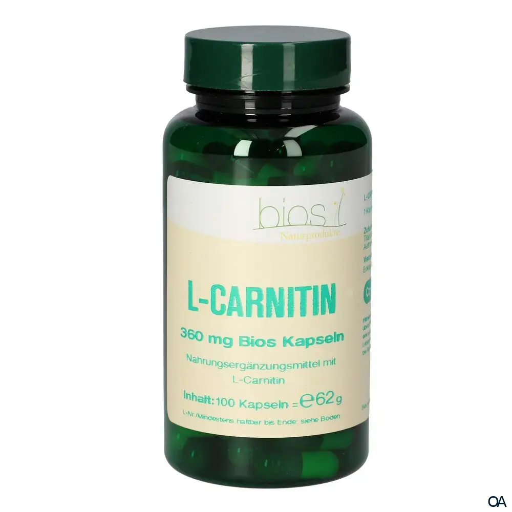 Bios L-Carnitin 360 mg Kapseln Bios L-Carnitin 360 mg Kapseln