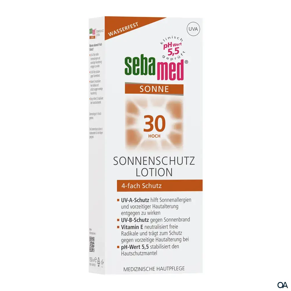 Sebamed Sonne Sonnenschutz Lotion LSF 30