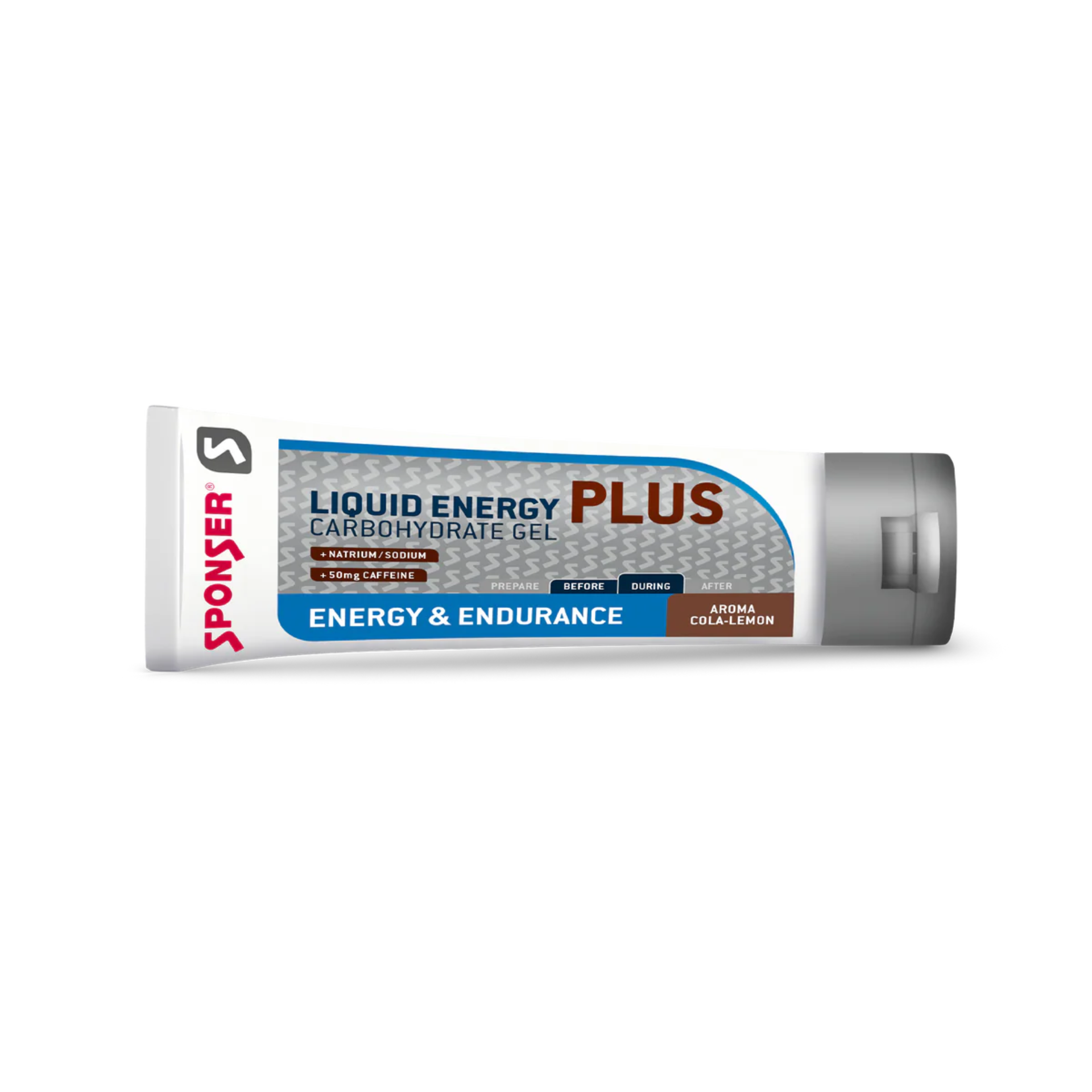 SPONSER® Liquid Energy Plus - Kohlenhydrat Gel - Cola-Zitrone