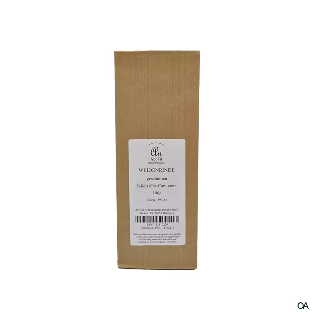 ApoFit Weidenrinde geschnitten
