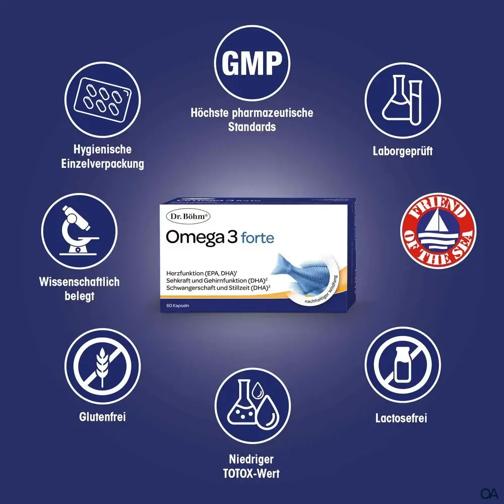 Dr. Böhm® Omega 3 forte Kapseln