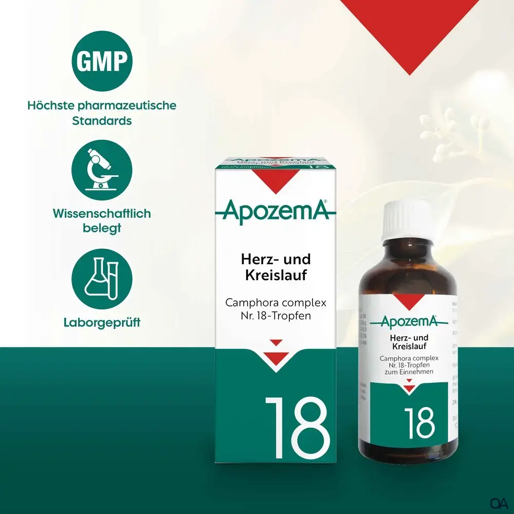 Apozema® Herz- und Kreislauf Camphora complex Nr. 18 Tropfen zum Einnehmen