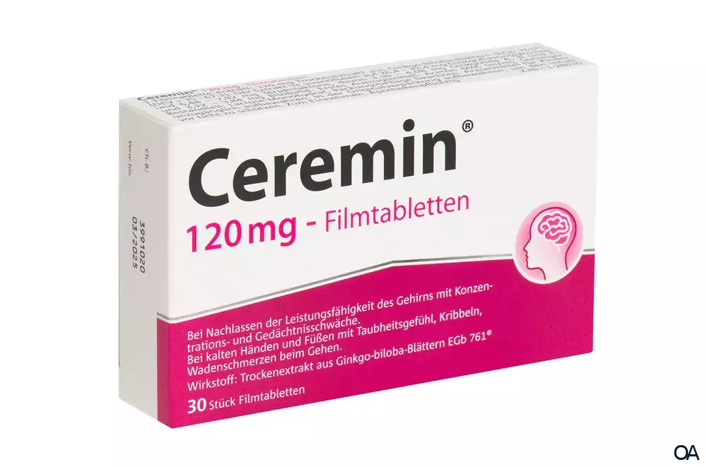 Ceremin 120 mg Filmtabletten Ceremin 120 mg Filmtabletten