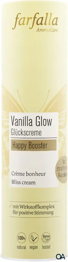Farfalla Vanilla Glow Glückscreme, Happy Booster