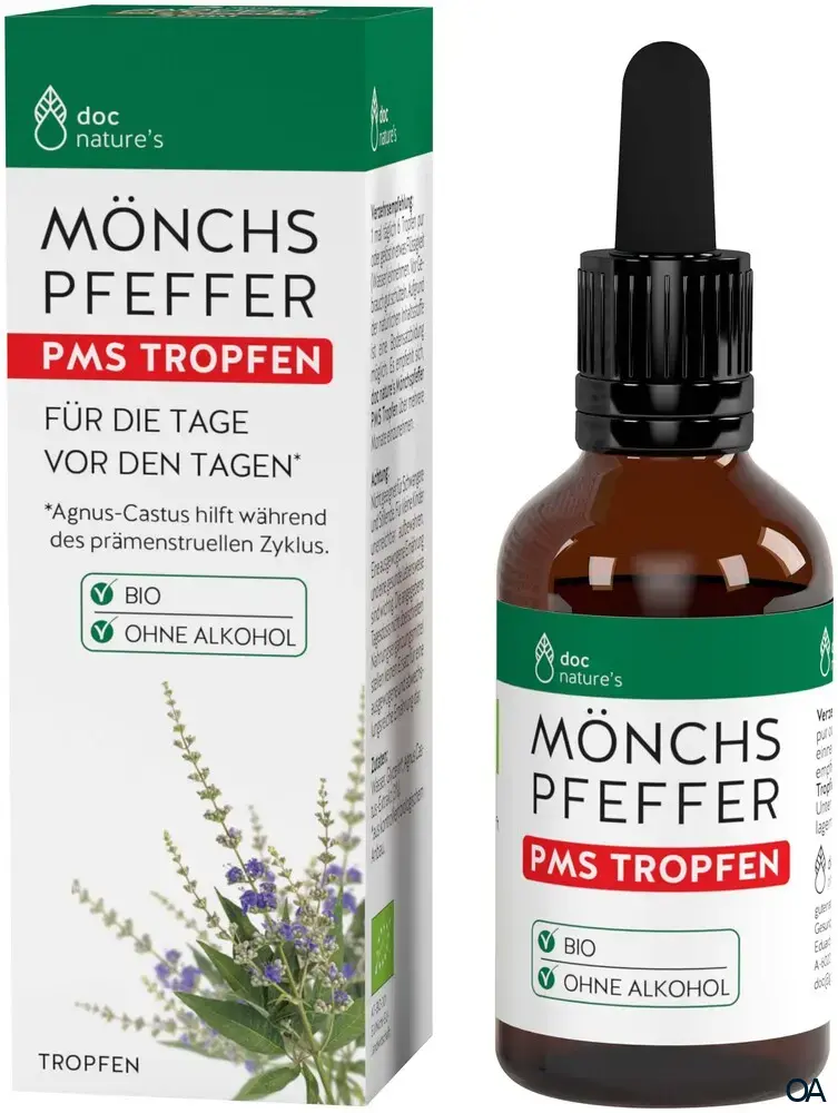 doc nature‘s MÖNCHSPFEFFER PMS Tropfen BIO doc nature‘s MÖNCHSPFEFFER PMS Tropfen BIO