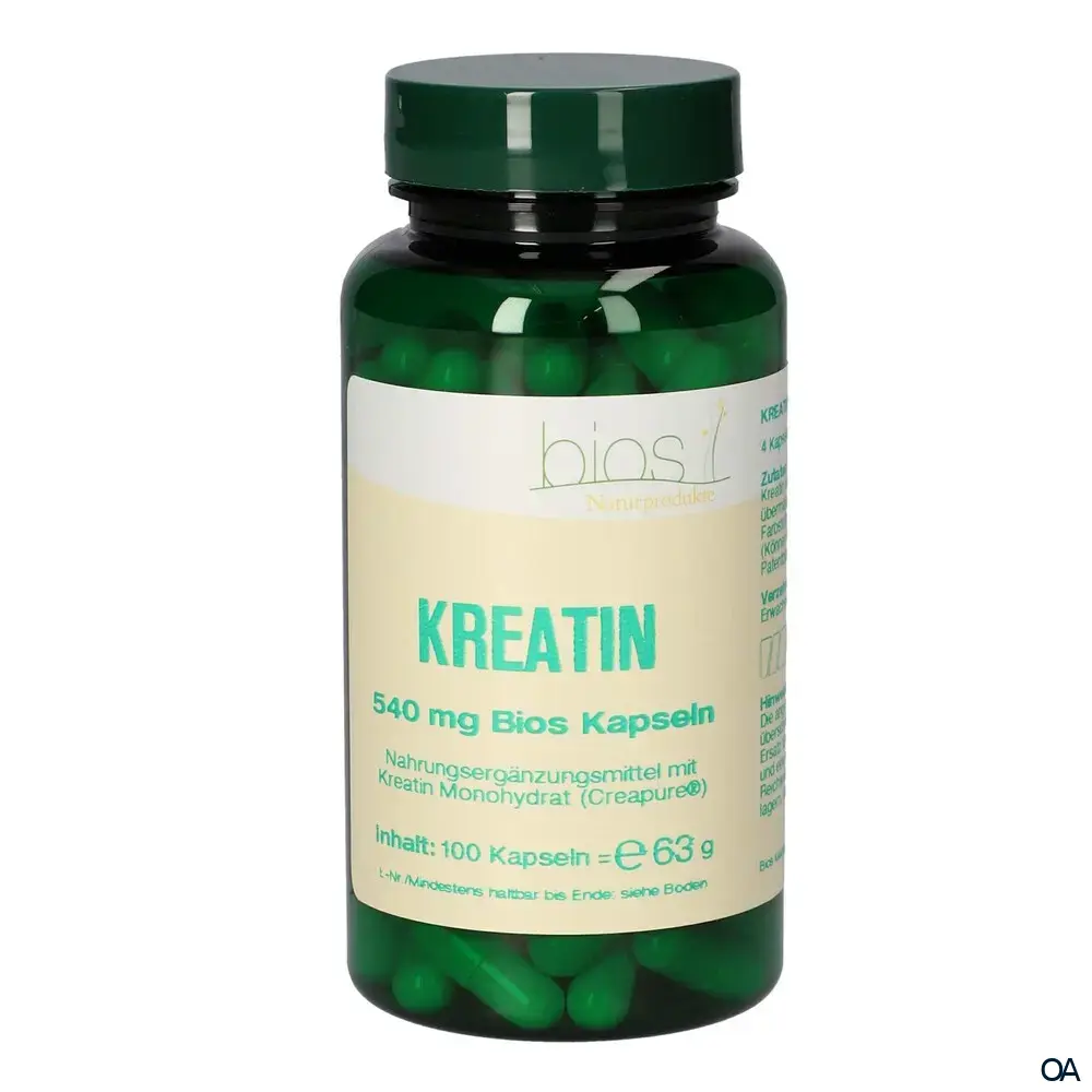 Bios Kreatin 540 mg Kapseln