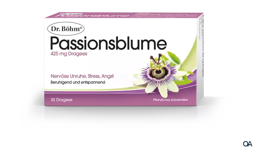 Dr. Böhm® Passionsblume 425 mg Dragees Dr. Böhm® Passionsblume 425 mg Dragees