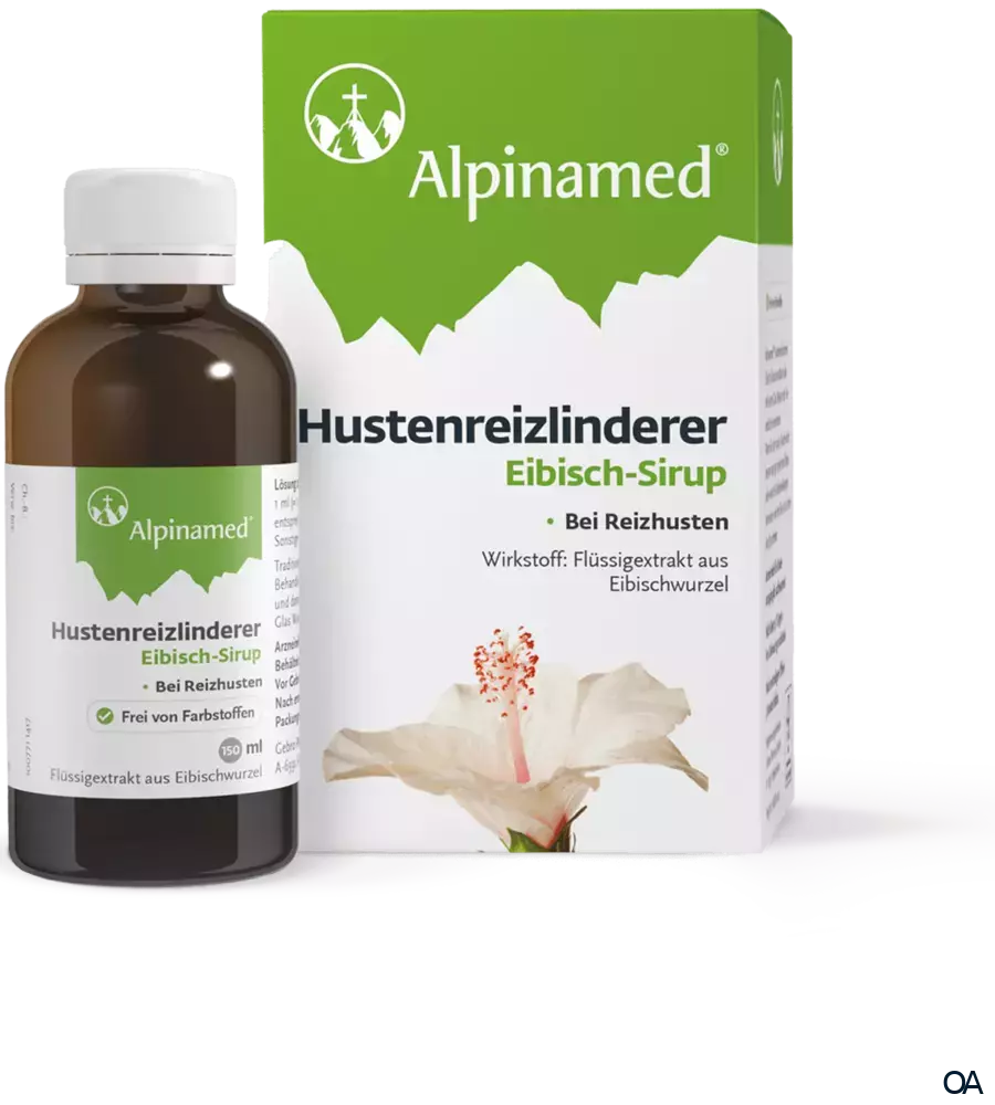 Alpinamed® Hustenreizlinderer Eibisch-Sirup Alpinamed® Hustenreizlinderer Eibisch-Sirup
