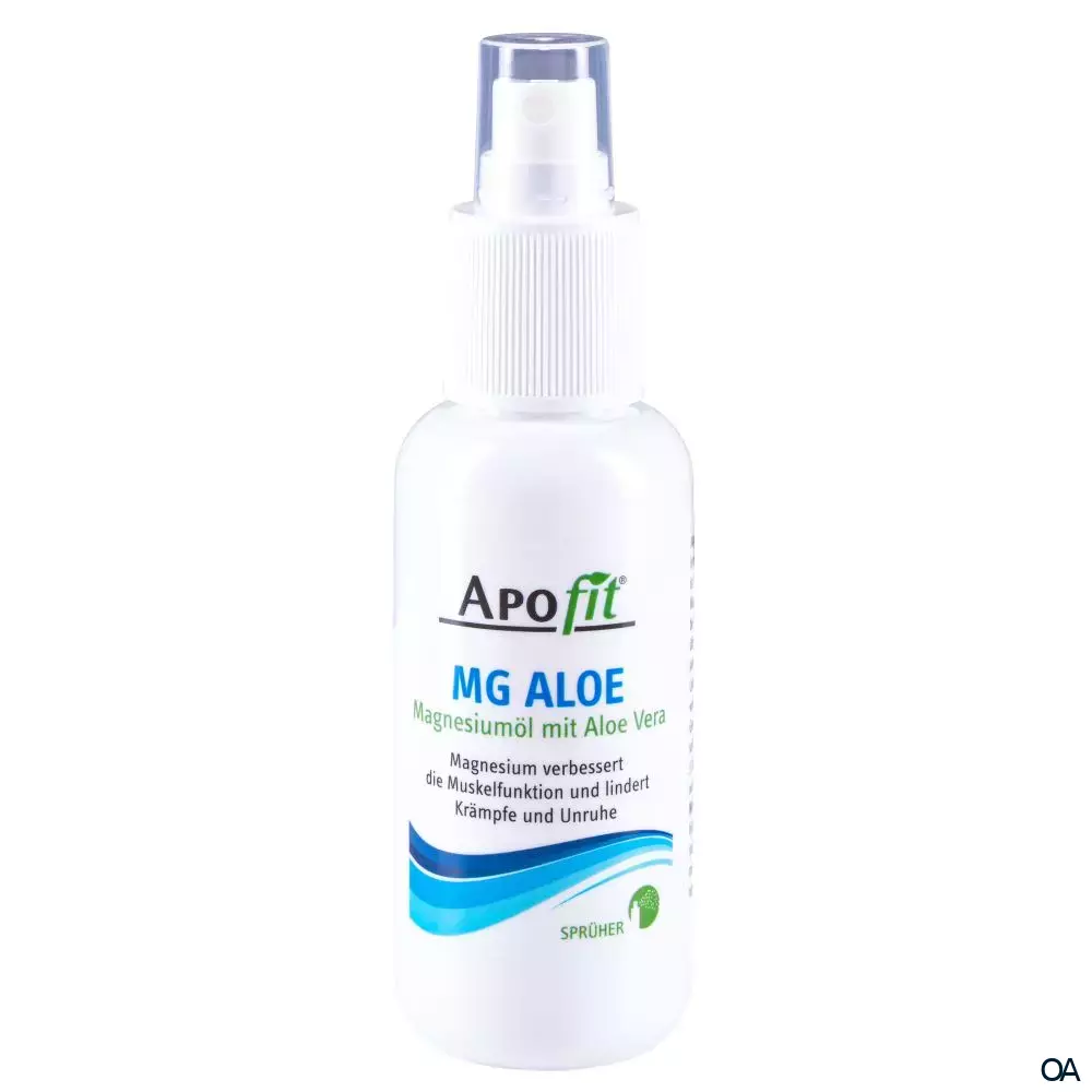 APOfit MG Pur ALOE Magnesiumöl Sprüher APOfit MG Pur ALOE Magnesiumöl Sprüher