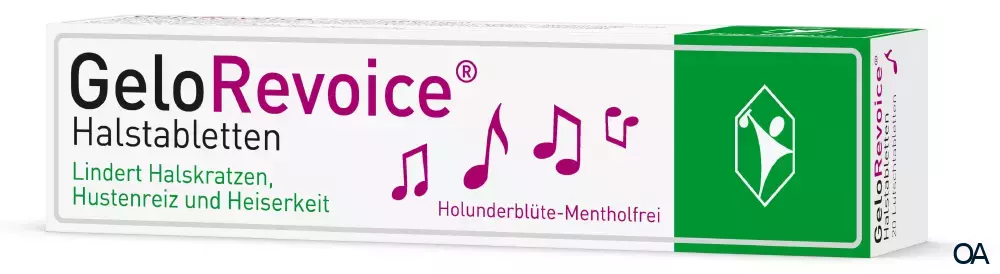 GeloRevoice® Halstabletten Holunderblüte-Mentholfrei GeloRevoice® Halstabletten Holunderblüte-Mentholfrei