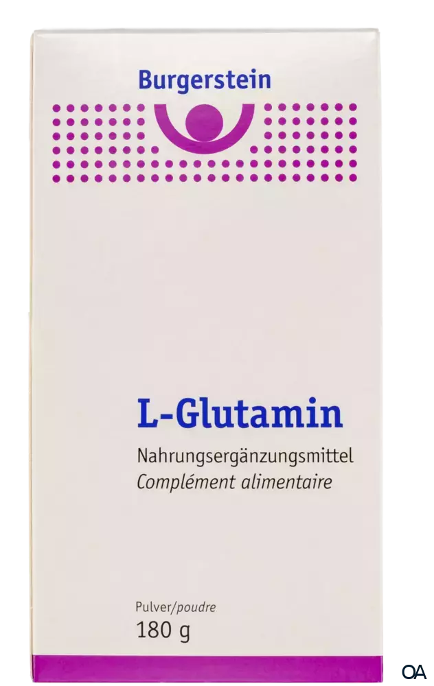 Burgerstein L-Glutamin Pulver Burgerstein L-Glutamin Pulver