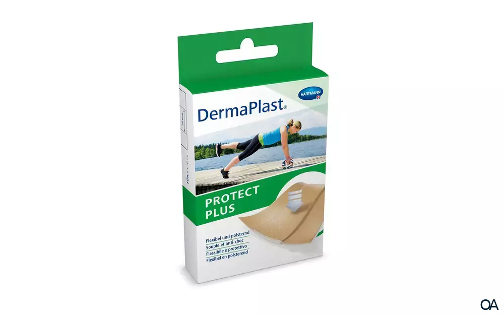 DermaPlast® PROTECT PLUS Pflasterstreifen 19 x 72 mm